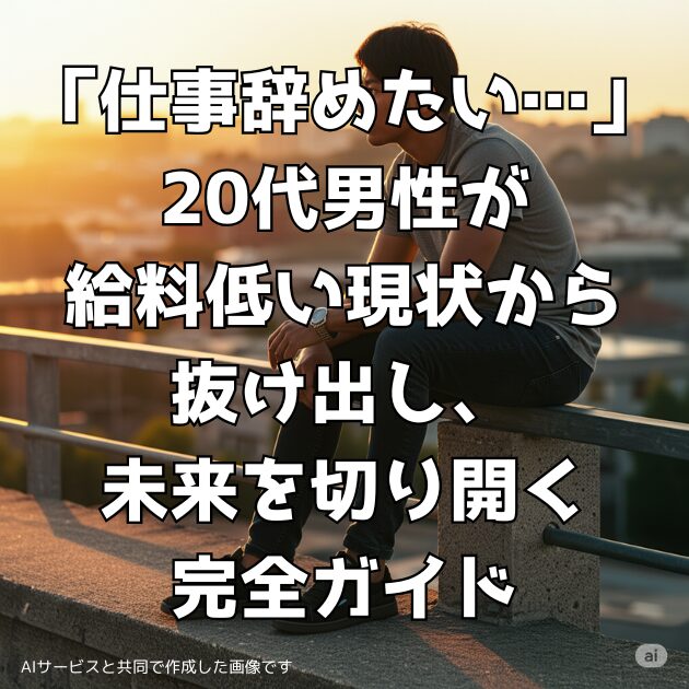 給料低い20代男