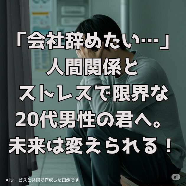 人間関係とストレス20代男性