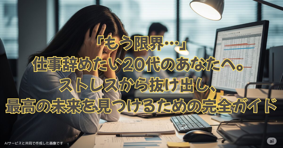 ストレス-20代女